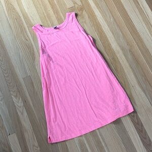 Pink Sleeveless Mini Dress